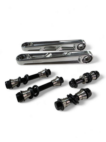 Elektric Off Road Elektric Offroad 2024+ Can Am Maverick R Front Sway Bar Links Anodized Clear
