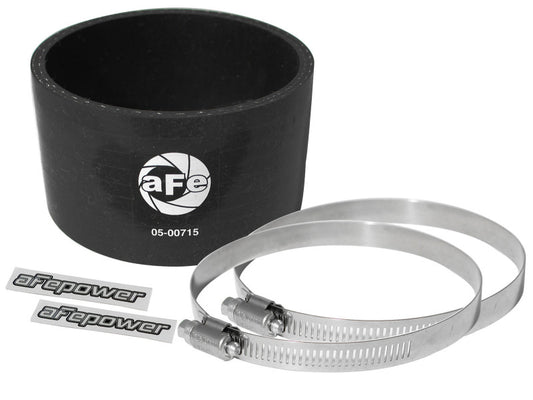 aFe Magnum FORCE Intake Coupling Kit (4 IN ID x 2-1/2 IN L) Straight Coupler - Black