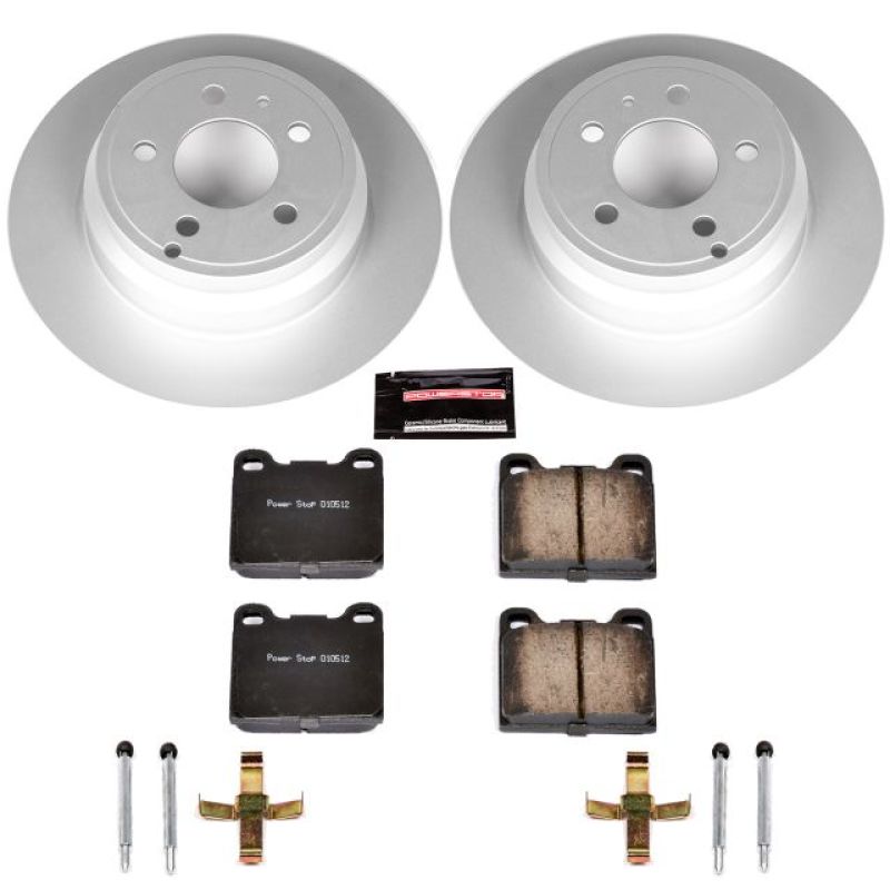PowerStop Power Stop 94-97 Volvo 850 Rear Z23 Evolution Sport Coated Brake Kit