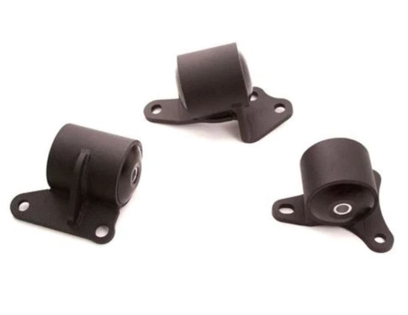 Innovative Mounts Innovative 92-96 Prelude F-Series/H-Series Black Steel Mounts 85A Bushings (Auto Chassis/Trans)