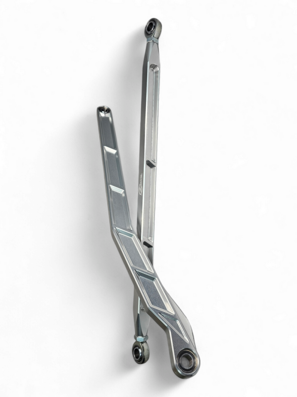 Elektric Off Road Elektric Offroad 2022+ Polaris Rzr Pro Rurbo R Billet High Clearance Radius Rods Anodized Clear