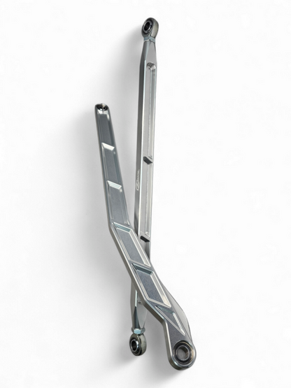 Elektric Off Road Elektric Offroad 2022+ Polaris Rzr Pro Rurbo R Billet High Clearance Radius Rods Anodized Clear