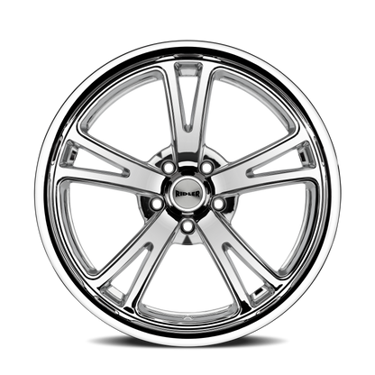Ridler Wheels Ridler 606 17x7 / 5x120.65 BP / 0mm Offset / 83.82mm Hub Chrome Wheel