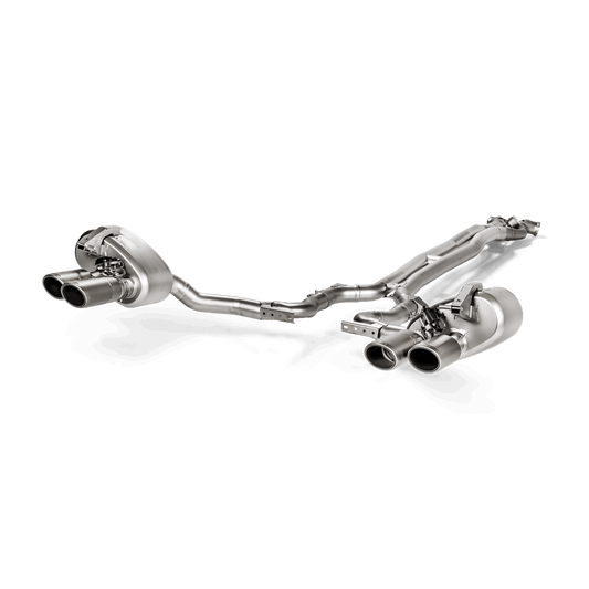 Akrapovic Akrapovic 17-18 Porsche Panamera Turbo Evolution Line Cat Back (Titanium) (Tips Not Incl.)