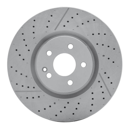 DFC 14-19 Mercedes-Benz GLA45 AMG Front Drilled and Slotted Brake Rotor