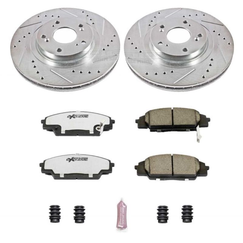 PowerStop Power Stop 02-06 Acura RSX Front Z26 Street Warrior Brake Kit