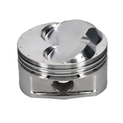 JE Pistons Chevrolet Small Block 4.155in Bore 1.335in CH 14.50CC Dome Piston Kit (Set of 8)