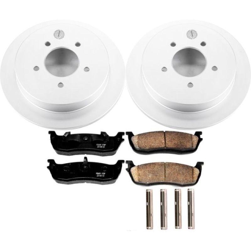 PowerStop Power Stop 97-00 Ford Expedition Rear Z17 Evolution Geomet Coated Brake Kit