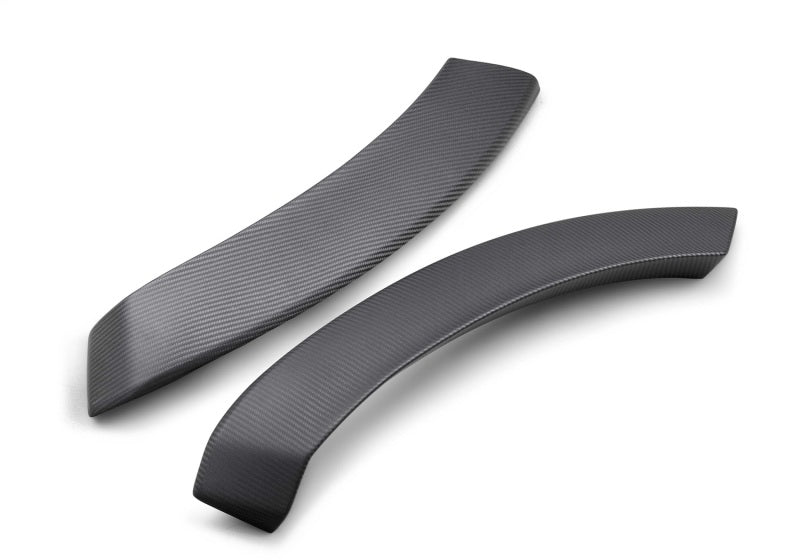 Ford Racing 22-24 Ford Bronco Raptor Carbon Fiber Rear Fender Flare Set - Matte Finish