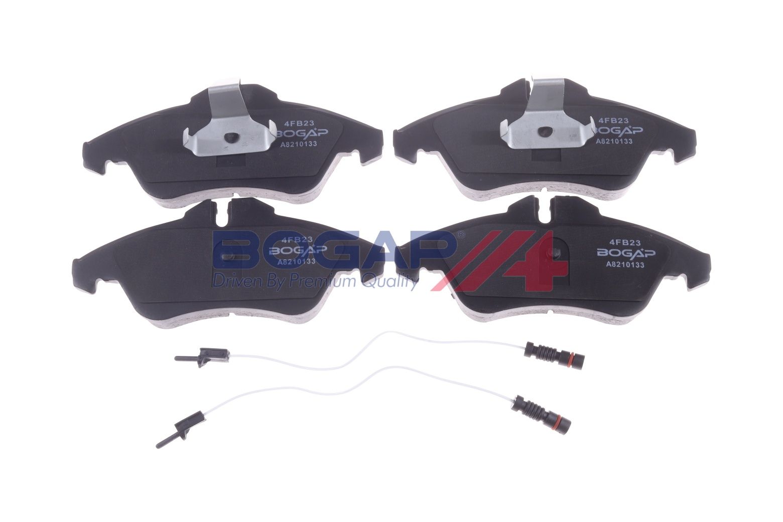 BOGAP A8210133 Brake Pad Set, Disc Brake