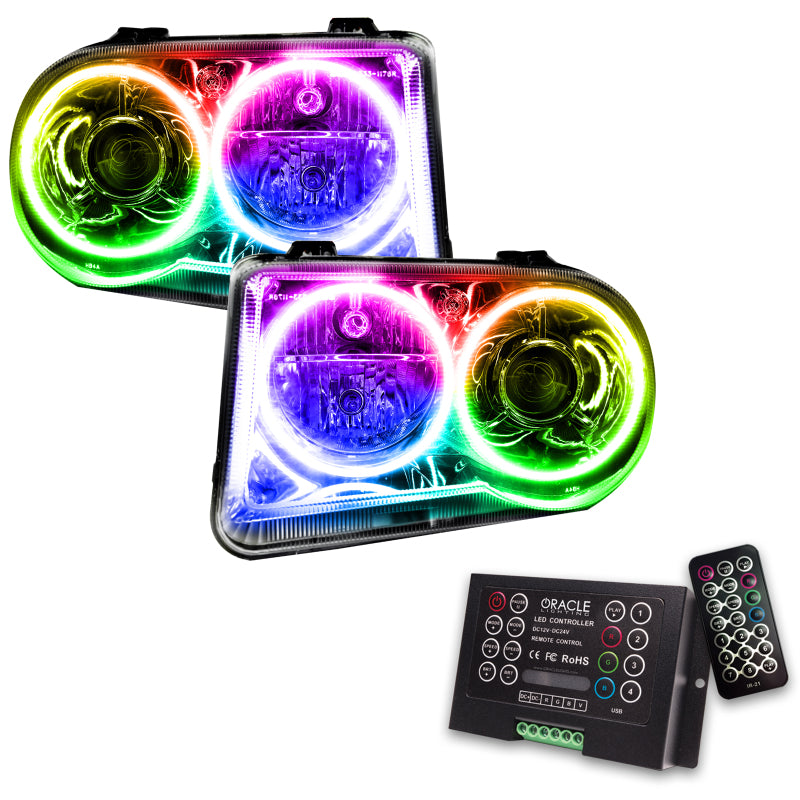 ORACLE Lighting Oracle 05-10 Chrysler 300C V8 SMD HL - Non HID - ColorSHIFT w/ 2.0 Controller