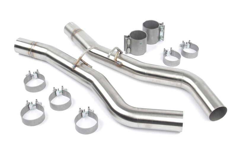 Dinan 20-25 BMW X3 M/X4 M (F97/F98) Free Flow Axleback Exhaust System - Polished Tips