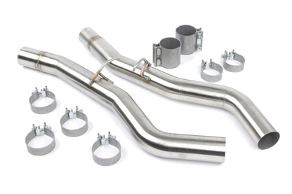 Dinan 20-25 BMW X3 M/X4 M (F97/F98) Free Flow Axleback Exhaust System - Polished Tips