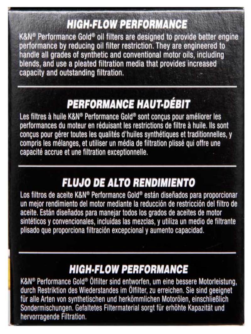 K&N Engineering K&N Performance Oil Filter for 07-15 Mini Cooper L4-1.6L