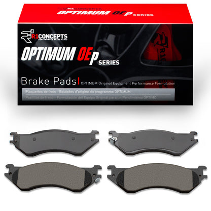 R1 Concepts R1 97-04 Dodge Ram 1500 Pickup Front R1 Optimum OE Brake Pads