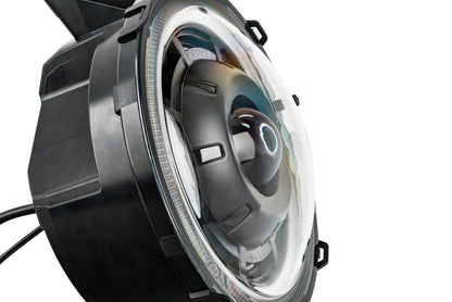 ORACLE Lighting Oracle Oculus Bi-LED Projector Headlights for Jeep JL/Gladiator JT - Matte Blk - 5500K