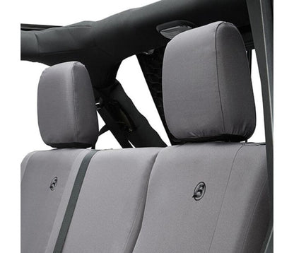 Bestop 13-18 Jeep Wrangler JK 4-Door Rear Seat Covers (Charcoal)