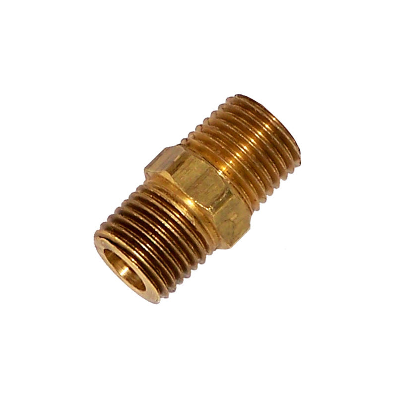 Kleinn Air Horns Kleinn Hex Male Nipple Adapter - 1/4In M NPT to 1/4In M NPT