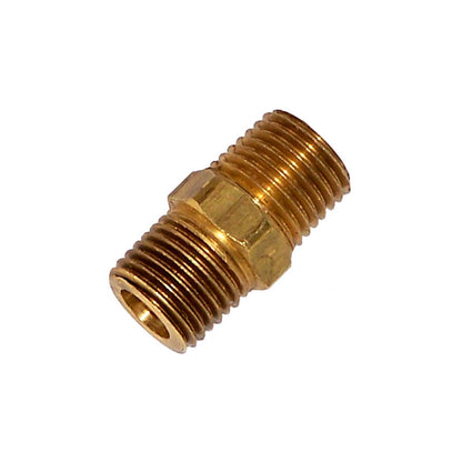 Kleinn Air Horns Kleinn Hex Male Nipple Adapter - 1/4In M NPT to 1/4In M NPT