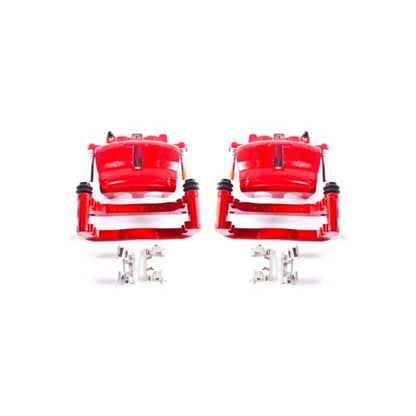 PowerStop Power Stop 08-16 Buick Enclave Front Red Calipers w/Brackets - Pair