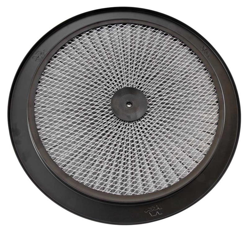 K&N Engineering K&N X-Stream Top Filter 14in OD Black Round Lid
