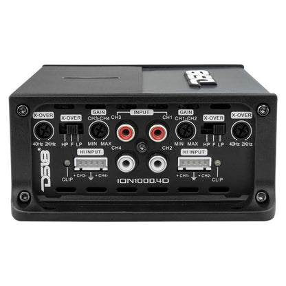 DS18 4-Channel Amp 2x 500/4ohm Bridge 4 x 250/2ohm 4 x 150/4ohm Watts RMS Class D