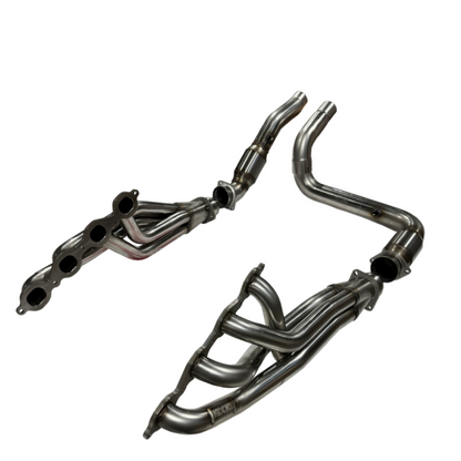 Kooks Headers Kooks 23+ Cadillac Escalade V 1-7/8in Long Tube Header & H.O. GREEN Catted Conn. Kit