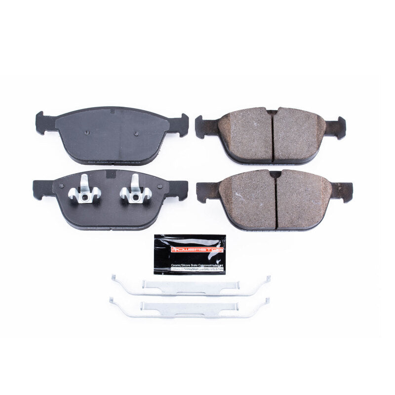 PowerStop Power Stop 10-15 Volvo XC60 Front Z23 Evolution Sport Brake Pads w/Hardware