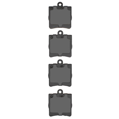 DFC 96-15 Mercedes-Benz SLK320 Rear 4000 Hybridynamic Brake Pads