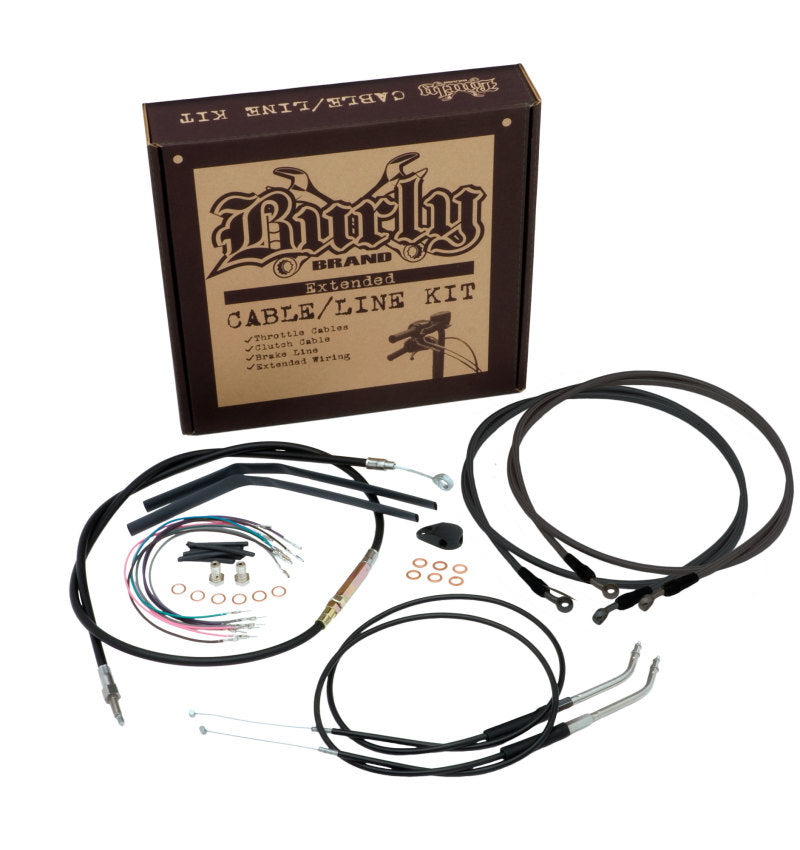 Burly Brand Control Kit 14in Ape Black