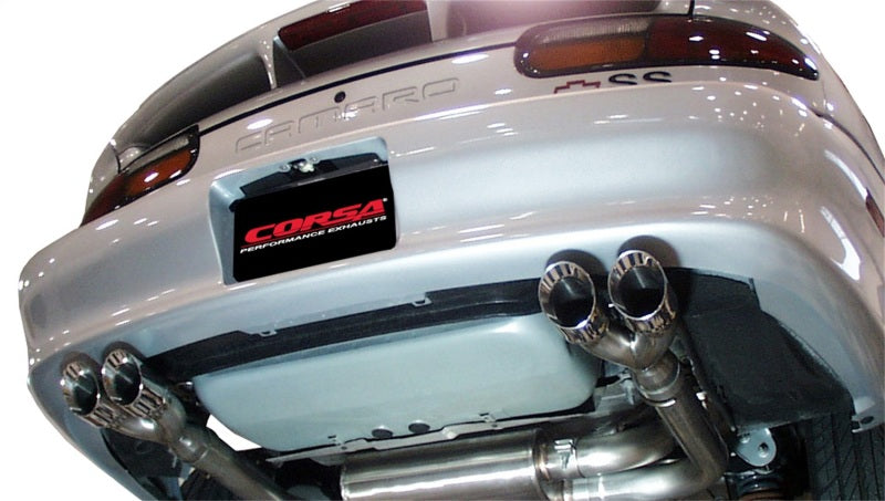 CORSA Performance Corsa 1998-2002 Chevrolet Camaro Convertible Z28 5.7L V8 LS1 Polished Sport Cat-Back Exhaust