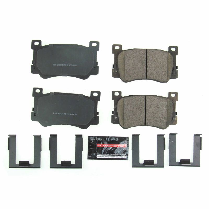 PowerStop Power Stop 17-19 Genesis G90 Front Z23 Evolution Sport Brake Pads w/Hardware