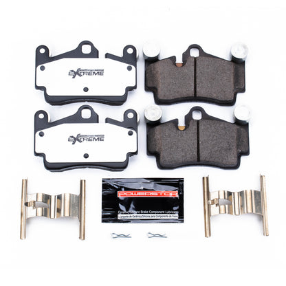 PowerStop Power Stop 07-15 Audi Q7 Rear Z26 Extreme Street Brake Pads w/Hardware