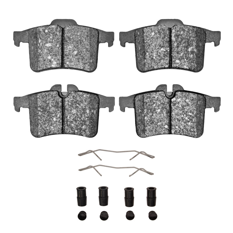 R1 Concepts R1 13-15 Jaguar XKR Rear Semi Met Pads & Hardware Kit