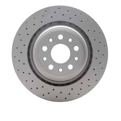 DFC 14-22 Maserati Quattroporte Rear Drilled GeoSPEC Coated Rotor
