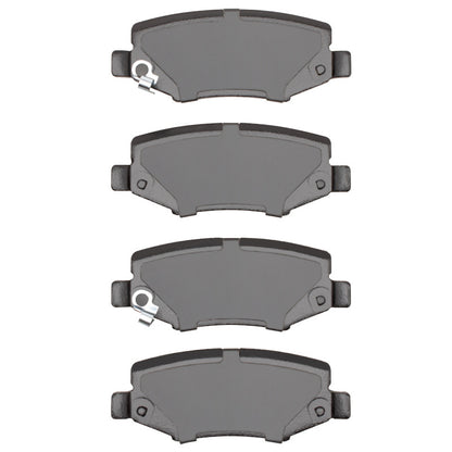 R1 Concepts R1 07-18 Jeep Wrangler Rear Semi Met Brake Pads