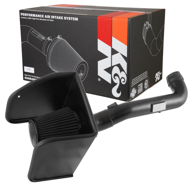 K&N Engineering K&N 17-18 Chevrolet Colorado 3.6L V6 Black Performance Intake Kit