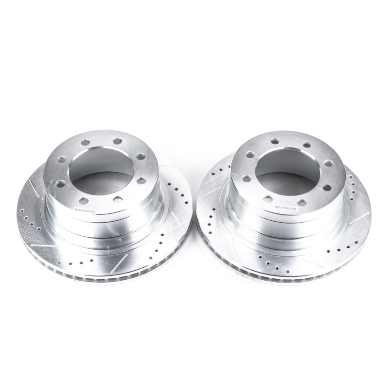 PowerStop Power Stop 06-08 Dodge Ram 1500 Rear Evolution Drilled & Slotted Rotors - Pair