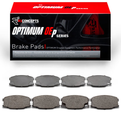 R1 Concepts R1 95-04 Mitsubishi Fuso Rear Optimum OE Brake Pads