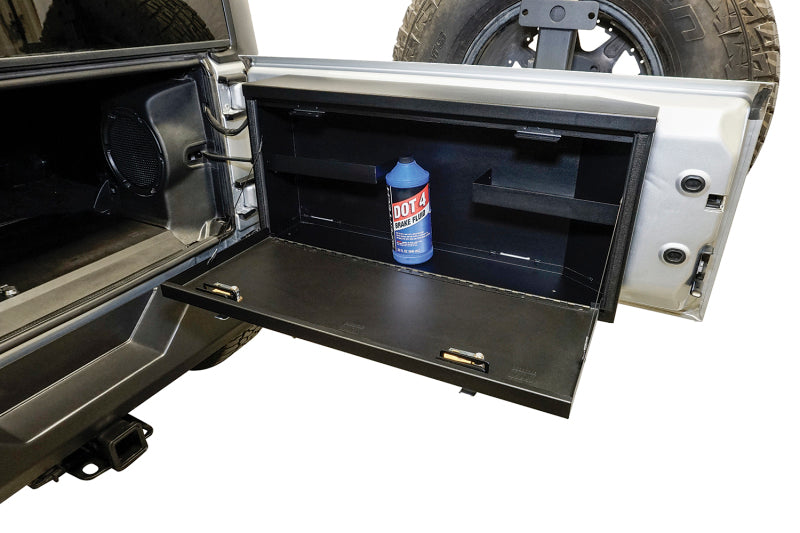 Tuffy Products Tuffy Jeep Wrangler Tailgate Lockbox W/Combo Lock