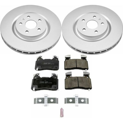 PowerStop Power Stop 14-17 Chevrolet SS Front Z17 Evolution Geomet Coated Brake Kit