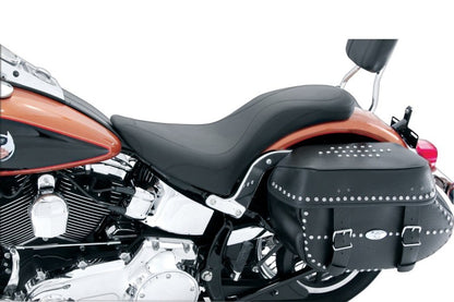 Mustang Motorcycle Mustang 84-99 Harley Standard Rear Tire DayTripper 1PC Seat - Black