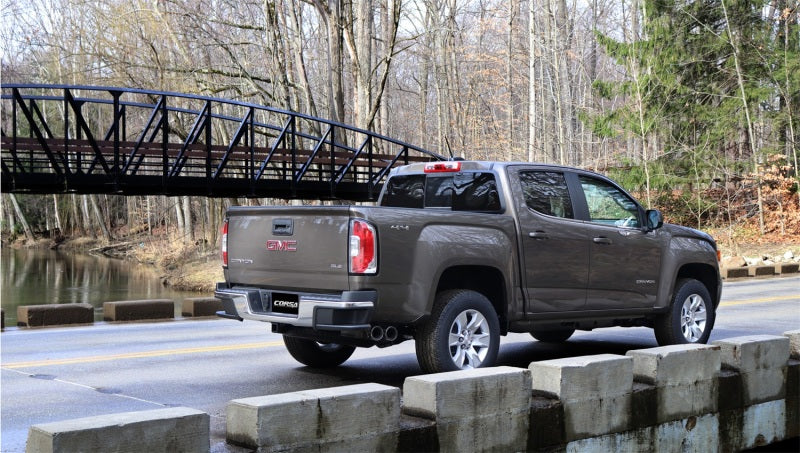 CORSA Performance Corsa 2017-2022 Chevy Colorado 3.6L Extended Cab/ Long Bed Sport Cat-Back System Single Rear Exit