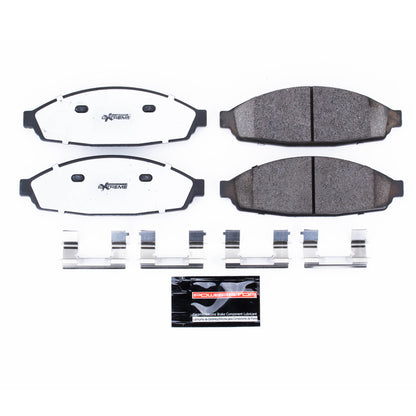 PowerStop Power Stop 03-11 Ford Crown Victoria Front Z26 Extreme Street Brake Pads w/Hardware