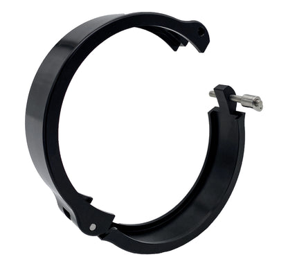 Granatelli Motor Sports Granatelli 3.5in Dual Seal Clamshell Clamp - Aluminum Black