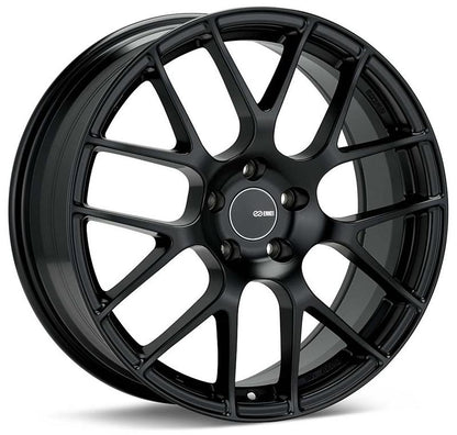 Enkei Raijin 19x8.5 42mm Offset 5x112 Bolt Pattern 72.6 Hub Bore Black Wheel