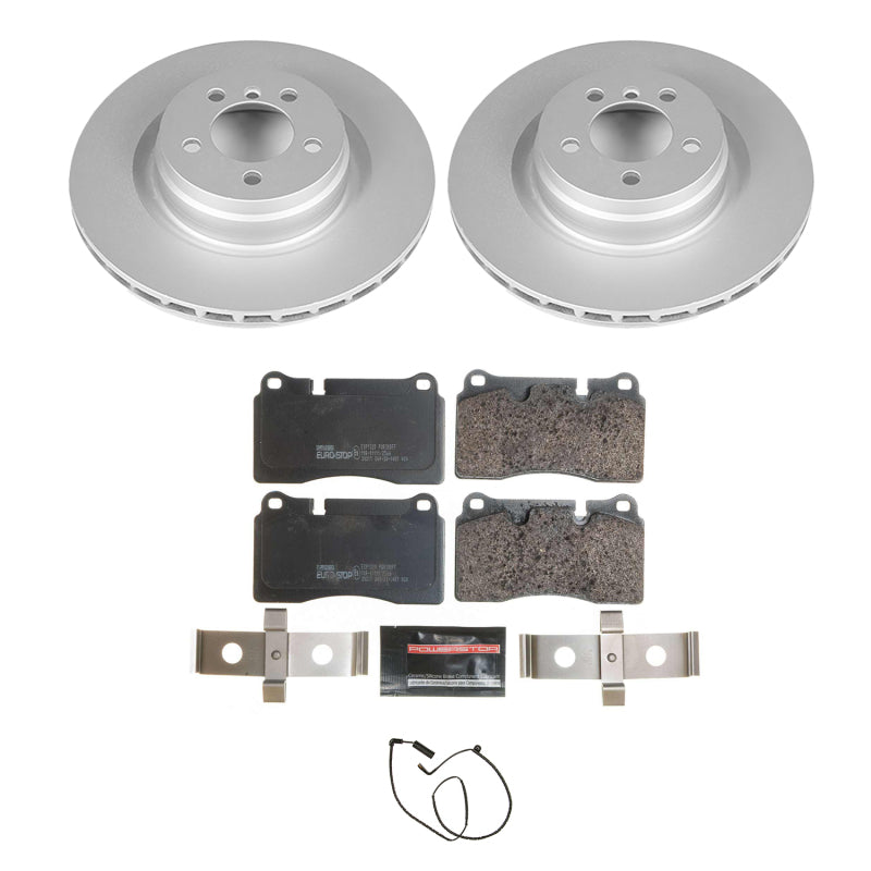 PowerStop Power Stop 06-09 Land Rover Range Rover Front Euro-Stop Brake Kit