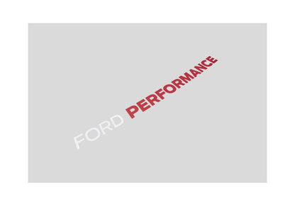 Ford Racing Ford Performance Bronco Windshield Banner - White/Red