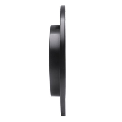 R1 Concepts R1 01-19 Ford Fiesta (USA/Canada) Rear Right Drilled & Slotted Black Brake Rotor