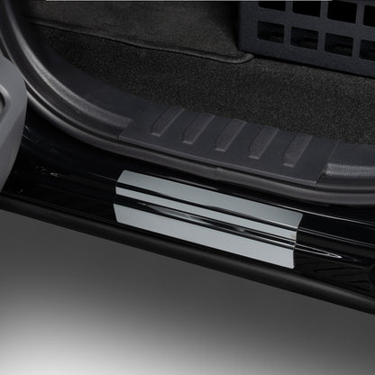 Putco 99-16 Ford SuperDuty Crew Cab (4pcs) Black Platinum Door Sills
